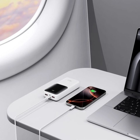 Powerbank Tech-Protect PB02 20000mAh 22.5W Biały USB-A USB-C