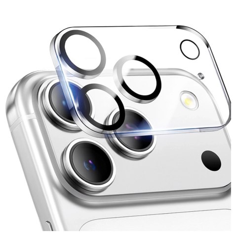 Szkło Ochronne na Obiektyw Aparatu do Apple iPhone 17 Pro, Wzmocnione i Odporne na Zarysowania, Precyzyjnie Dopasowane, Alogy Le