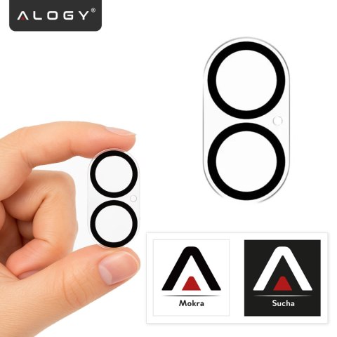 Szkło Ochronne na Obiektyw Aparatu do Apple iPhone 17, Wzmocnione i Odporne na Zarysowania, Precyzyjnie Dopasowane, Alogy Lens P