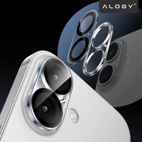 Szkło Ochronne na Obiektyw Aparatu do Apple iPhone 17, Wzmocnione i Odporne na Zarysowania, Precyzyjnie Dopasowane, Alogy Lens P