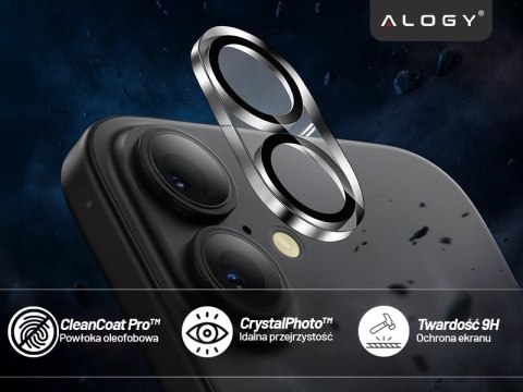 Szkło Ochronne na Obiektyw Aparatu do Apple iPhone 17, Wzmocnione i Odporne na Zarysowania, Precyzyjnie Dopasowane, Alogy Lens P