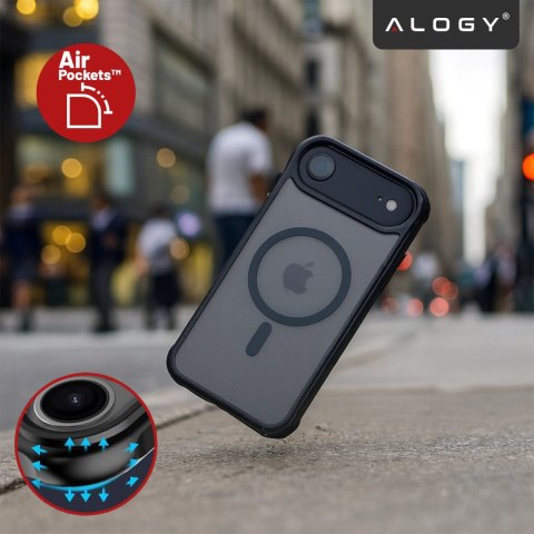 Zestaw 3w1 Etui Hybrydowe MagSafe + 2x Szkło Hartowane do Apple iPhone 17 Air, Wzmocniona Ochrona, Odporne i Precyzyjnie Dopasow