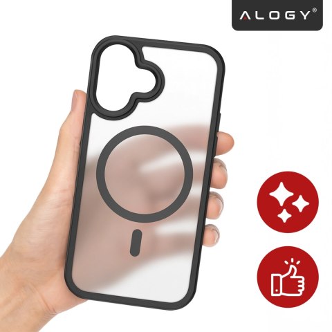 Zestaw 3w1 Etui Hybrydowe MagSafe + 2x Szkło Hartowane do Apple iPhone 17, Wzmocniona Ochrona, Odporne i Precyzyjnie Dopasowane,