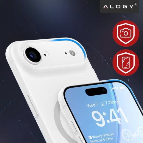 Etui do Apple iPhone 17 Air - matowa obudowa do MagSafe z ochroną obiektywu, smukłe i odporne na zarysowania, idealne dopasowani