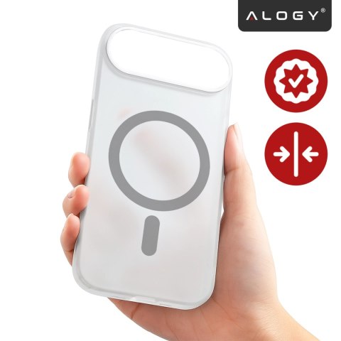 Etui do Apple iPhone 17 Air - matowa obudowa do MagSafe z ochroną obiektywu, smukłe i odporne na zarysowania, idealne dopasowani