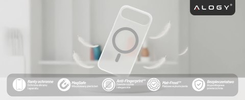 Etui do Apple iPhone 17 Air - matowa obudowa do MagSafe z ochroną obiektywu, smukłe i odporne na zarysowania, idealne dopasowani