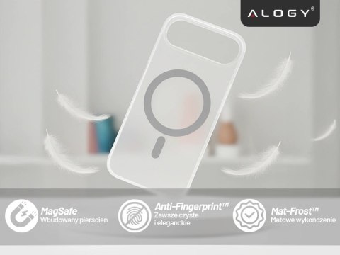 Etui do Apple iPhone 17 Air - matowa obudowa do MagSafe z ochroną obiektywu, smukłe i odporne na zarysowania, idealne dopasowani