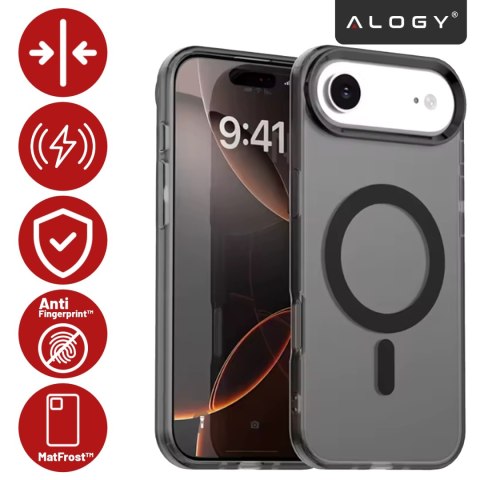 Etui do Apple iPhone 17 Air - matowa obudowa do MagSafe z ochroną obiektywu, smukłe i odporne na zarysowania, idealne dopasowani