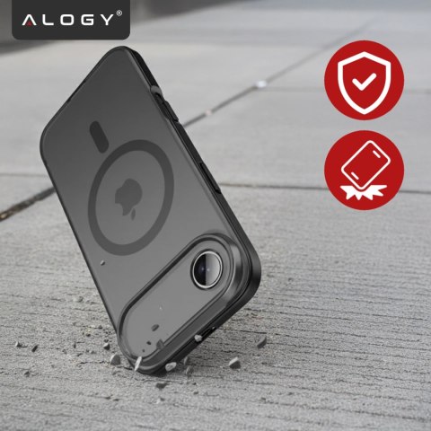 Etui do Apple iPhone 17 Air - matowa obudowa do MagSafe z ochroną obiektywu, smukłe i odporne na zarysowania, idealne dopasowani