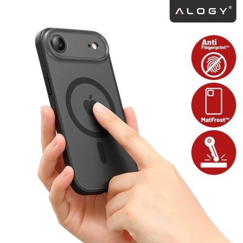 Etui do Apple iPhone 17 Air - matowa obudowa do MagSafe z ochroną obiektywu, smukłe i odporne na zarysowania, idealne dopasowani