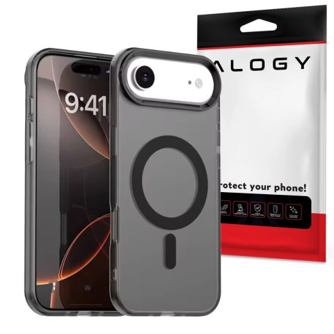 Etui do Apple iPhone 17 Air - matowa obudowa do MagSafe z ochroną obiektywu, smukłe i odporne na zarysowania, idealne dopasowani