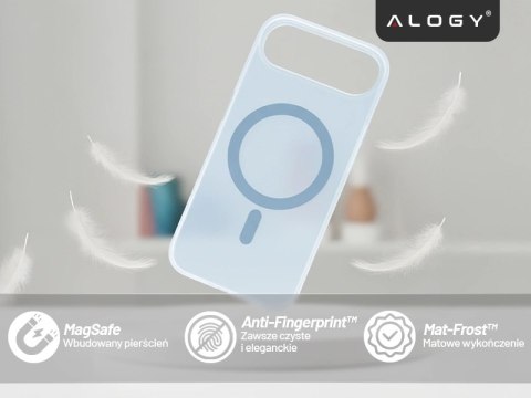 Etui do Apple iPhone 17 Air - matowa obudowa do MagSafe z ochroną obiektywu, smukłe i odporne na zarysowania, idealne dopasowani