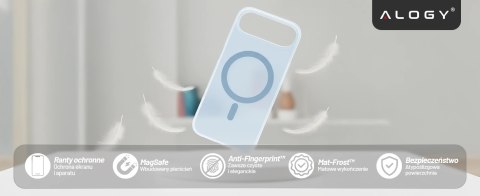 Etui do Apple iPhone 17 Air - matowa obudowa do MagSafe z ochroną obiektywu, smukłe i odporne na zarysowania, idealne dopasowani