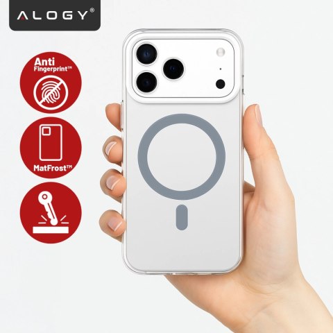 Etui do Apple iPhone 17 Pro Max - matowa obudowa do MagSafe z ochroną obiektywu, smukłe i odporne na zarysowania, idealne dopaso