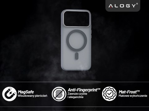 Etui do Apple iPhone 17 Pro - matowa obudowa do MagSafe z ochroną obiektywu, smukłe i odporne na zarysowania, idealne dopasowani