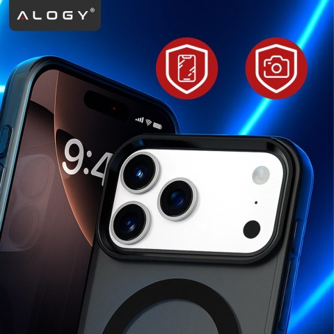 Etui do Apple iPhone 17 Pro - matowa obudowa do MagSafe z ochroną obiektywu, smukłe i odporne na zarysowania, idealne dopasowani