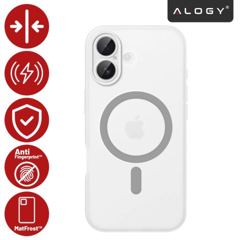 Etui do Apple iPhone 17 - matowa obudowa do MagSafe z ochroną obiektywu, smukłe i odporne na zarysowania, idealne dopasowanie - 