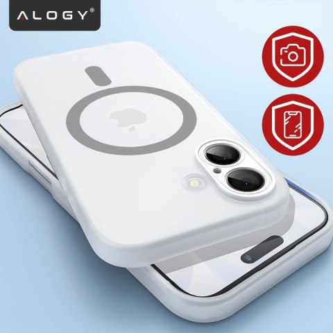 Etui do Apple iPhone 17 - matowa obudowa do MagSafe z ochroną obiektywu, smukłe i odporne na zarysowania, idealne dopasowanie - 