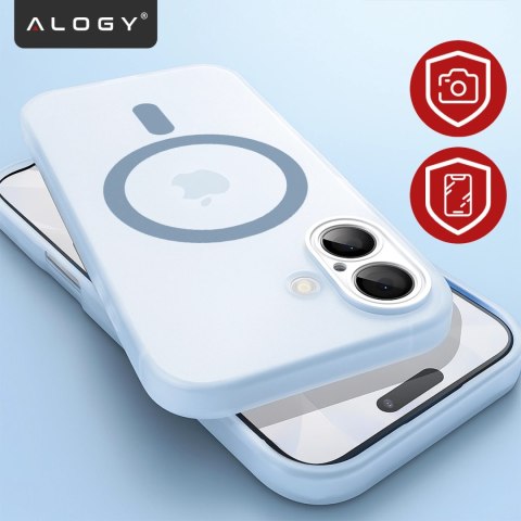 Etui do Apple iPhone 17 - matowa obudowa do MagSafe z ochroną obiektywu, smukłe i odporne na zarysowania, idealne dopasowanie - 