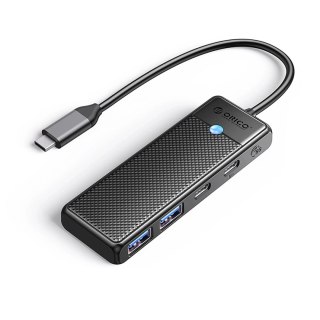 Hub USB-C Orico PAPW2AC-C3 4x Porty 100W PD 5Gbps Czarny