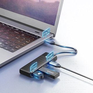 Hub USB-C Orico PAPW2AC-C3 4x Porty 100W PD 5Gbps Czarny