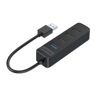 Hub USB Orico TWU32-4A 3.1 + 3x USB 2.0 + USB-C Zasilanie Czarny