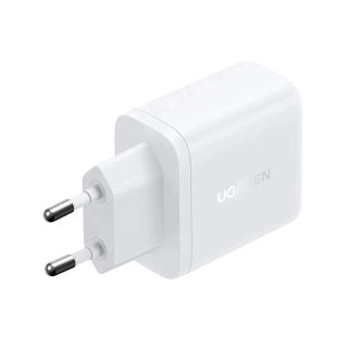 Ładowarka Sieciowa Ugreen X227 GaN 20W USB-C USB-A Biała