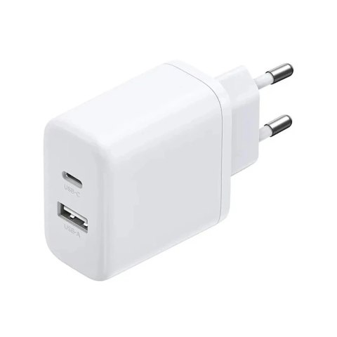 Ładowarka Sieciowa Ugreen X227 GaN 20W USB-C USB-A Biała