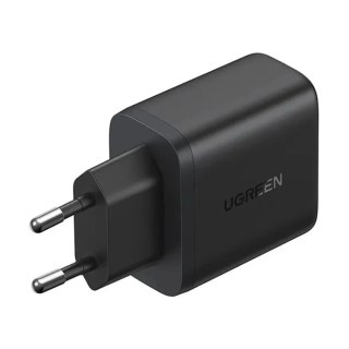 Ładowarka Ugreen X227 GaN 20W USB-C + USB-A Czarna PD QC Szybka Kompaktowa