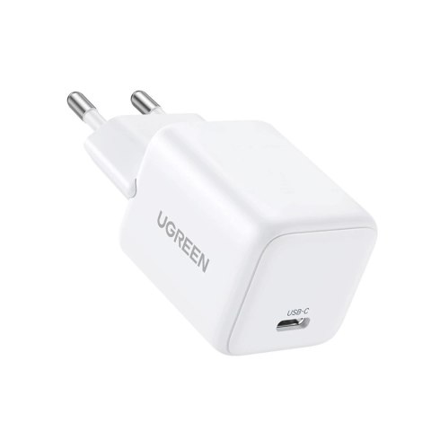 Ładowarka Ugreen X512 GaN 20W USB-C Biała PD QC Kompaktowa Szybka Bezpieczna
