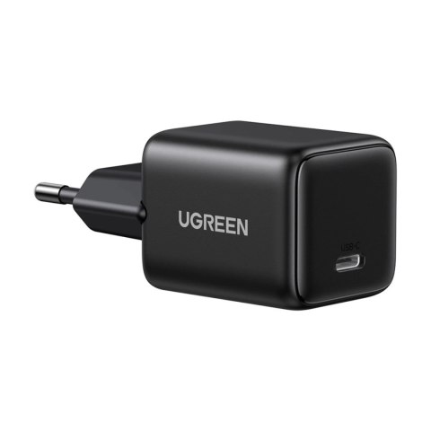 Ładowarka Ugreen X513 GaN 30W USB-C + Kabel USB-C 1m Czarna