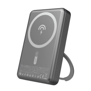 Powerbank Dudao K28 10000mAh 22.5W MagSafe Podstawka Szary