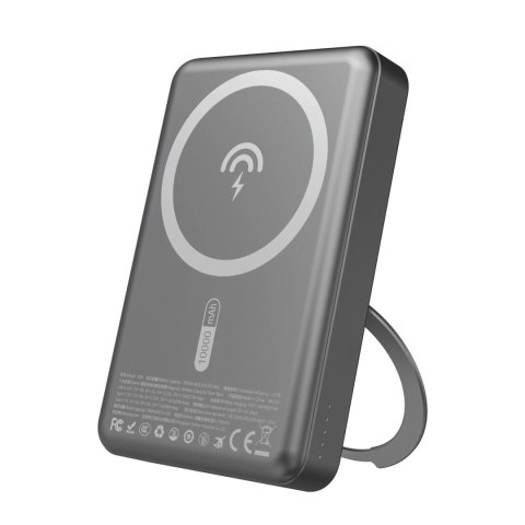 Powerbank Dudao K28 10000mAh 22.5W MagSafe Podstawka Szary