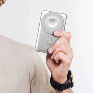 Powerbank Dudao K29 10000mAh 20W MagSafe Kable Podstawka Szary