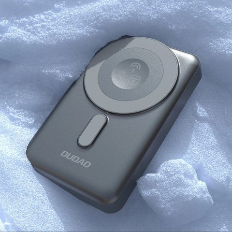 Powerbank Dudao K29 10000mAh 20W MagSafe Kable Podstawka Szary