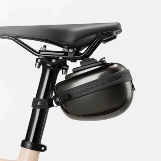 Torba Podsiodłowa Rockbros Hard Shell Kompaktowa 0,4L Czarna