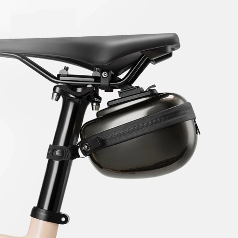 Torba Podsiodłowa Rockbros Hard Shell Kompaktowa 0,4L Czarna