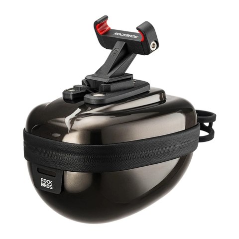 Torba Podsiodłowa Rockbros Hard Shell Kompaktowa 0,4L Czarna