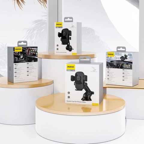 Uchwyt Samochodowy Dudao F2N+ Grawitacyjny 360° z Przyssawką Czarny