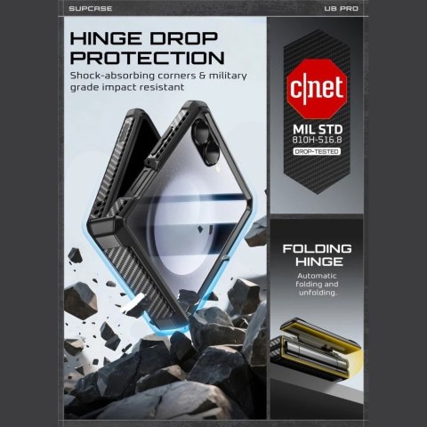 Etui Ochronne do Galaxy Z Flip 7 Supcase Unicorn Beetle Pro Czarny