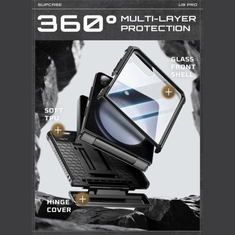 Etui Ochronne do Galaxy Z Flip 7 Supcase Unicorn Beetle Pro Czarny