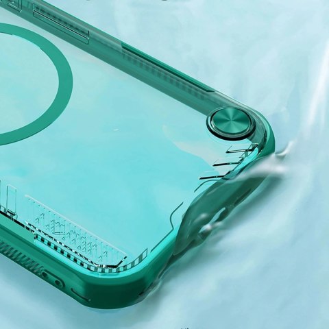 Etui Ochronne do iPhone 16e Nillkin Iceblade Prop Mag Zielone