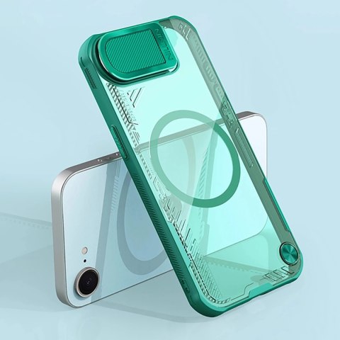 Etui Ochronne do iPhone 16e Nillkin Iceblade Prop Mag Zielone
