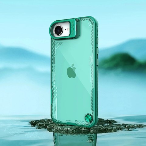 Etui Ochronne do iPhone 16e Nillkin Iceblade Prop Zielone