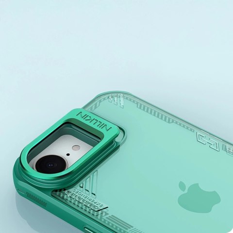 Etui Ochronne do iPhone 16e Nillkin Iceblade Prop Zielone