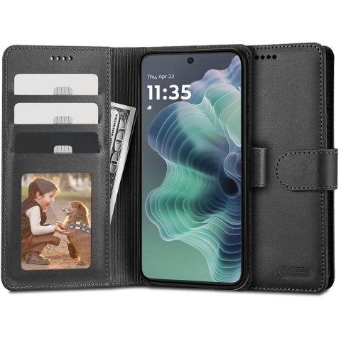 Etui Portfelowe do Motorola Moto G35 5G Tech-Protect Wallet Czarny