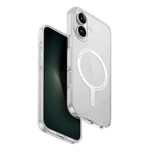 Etui UNIQ Clario do iPhone 16 Plus MagClick Przezroczyste Eco