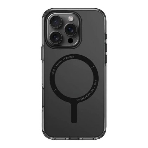 Etui UNIQ Clario do iPhone 16 Pro Max MagClick Dymne Półprzezroczyste