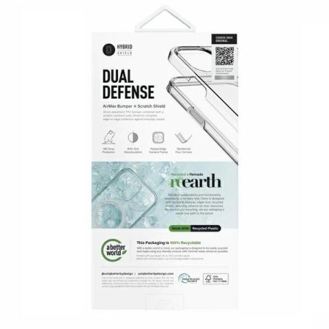 Etui UNIQ Clario do iPhone 16 Pro Max MagClick Dymne Półprzezroczyste