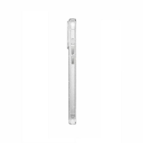 Etui UNIQ Coehl Lumino do iPhone 16 MagSafe Srebrne Brokatowe